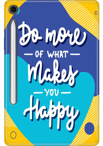 Samsung Galaxy Tab S10 Lite SM-X400 10.9" Kılıf Tablet Için Desenli Silikon Kapak - Daha Fazla