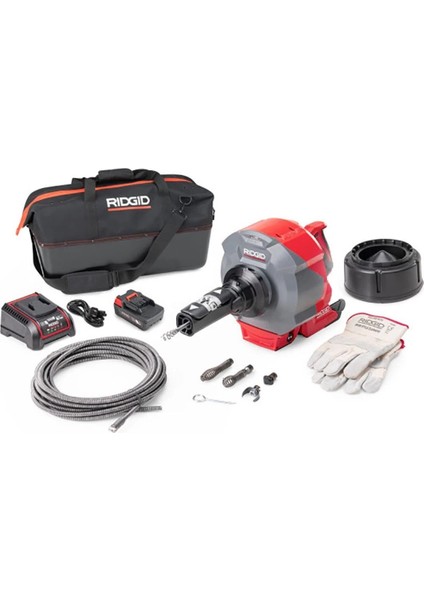 Rıdgıd 78068 K-46 18V 2.5 Ah Şarjlı Akülü Kanal Açma Makinesi (8-10 Mm) Rıdgıd
