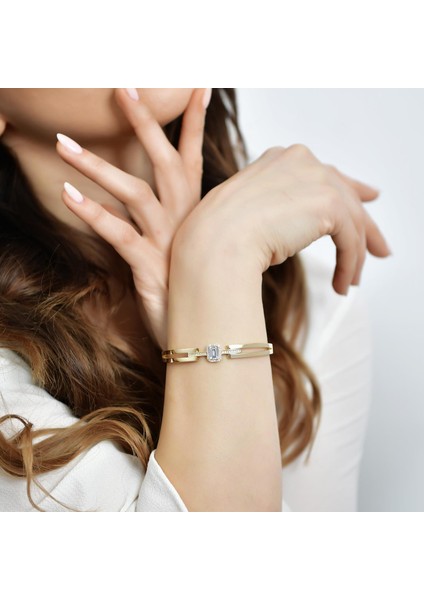 14 Ayar Altın Baget Kelepçe Bilezik fiyatları