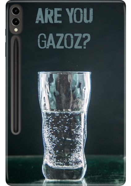 Samsung Galaxy Tab S9+ Plus SM-X810 12.4" Kılıf Tablet Için Desenli Silikon Kapak - Motto