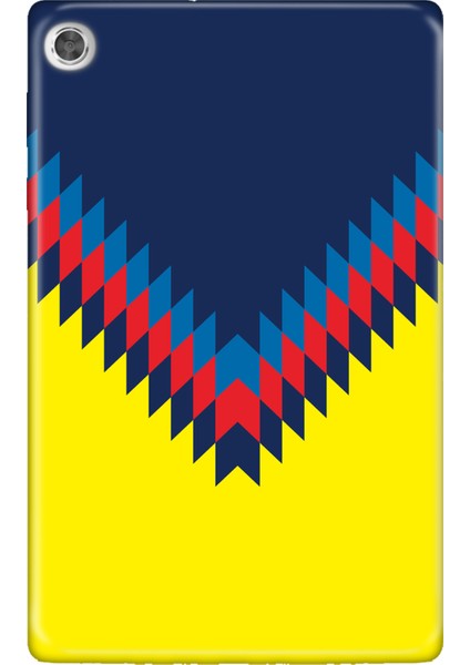 Lenovo M10+ Plus TB-X606F Kılıf Tablet Için Desenli Silikon Kapak - Sharpcolor