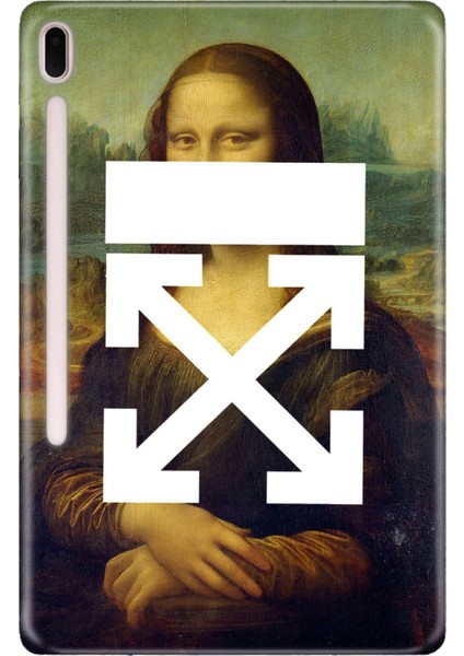 Samsung Galaxy Tab S7-Fe Lte SM-T737 Kılıf Tablet Için Desenli Silikon Kapak - Tarz Lisa