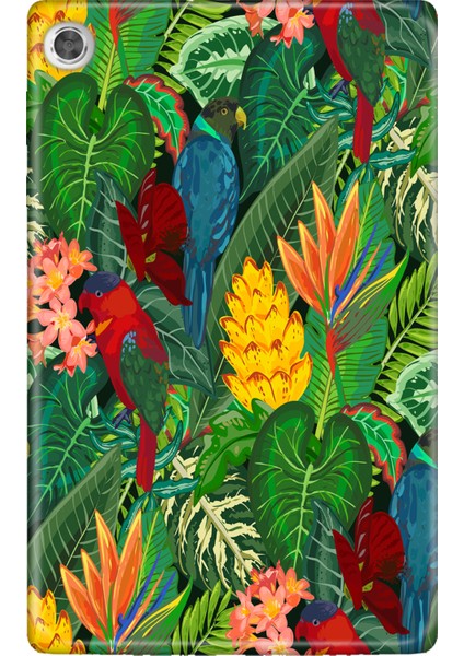 Lenovo M10+ Plus TB-X606F Kılıf Tablet Için Desenli Silikon Kapak - Phuket