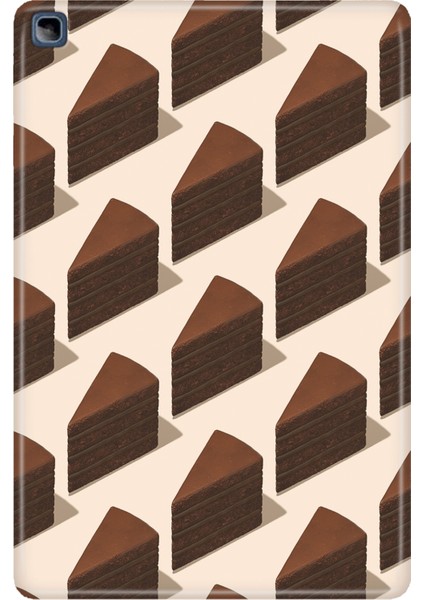 Honor Pad X8 10.1" Kılıf Tablet Için Desenli Silikon Kapak - 3D Çikolata