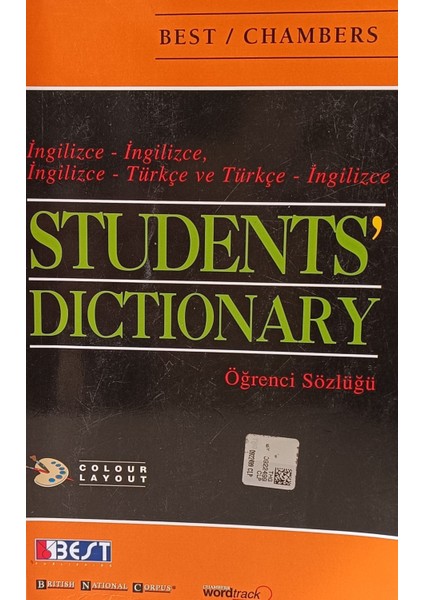 Students Dictionary Öğrenci Sözlüğü Komisyon (2.el Kitaptır)