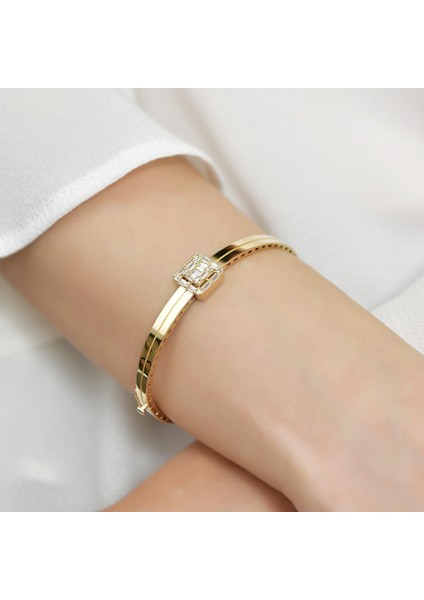 14 Ayar Altın Baget Kelepçe Bilezik fiyatları