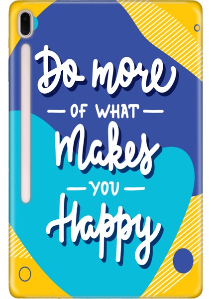 Samsung Galaxy Tab S7-Fe Lte SM-T737 Kılıf Tablet Için Desenli Silikon Kapak - Daha Fazla