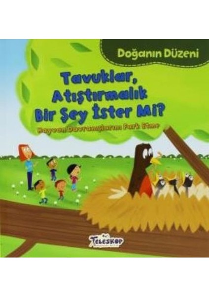 Doğanın Düzeni Tavuklar Atıştırmalık Bir Şey Ister Mi