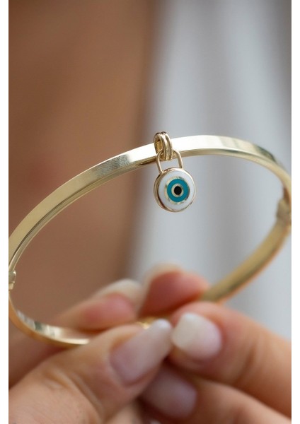 Altın Mineli Çift Taraf Nazar Bilezik fiyatları