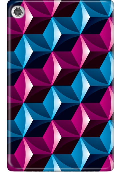 Lenovo Tab M10 TB-X306F Gen.2 Kılıf Tablet Için Desenli Silikon Kapak - Grafik