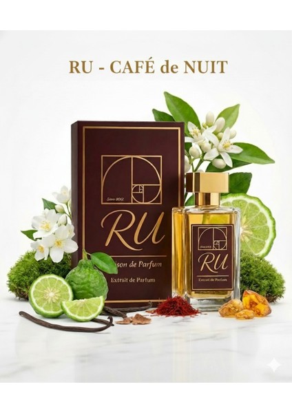 Ru Cafe De Nuit / Luxury Niche Extrait De Parfum