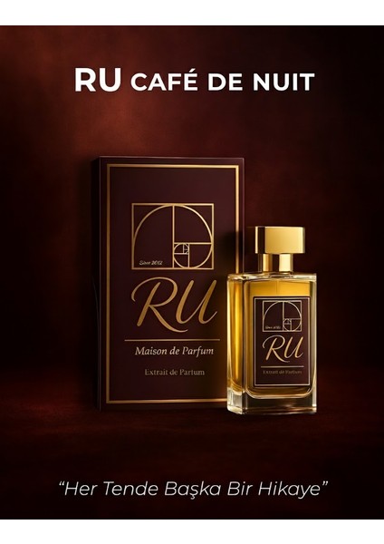 Ru Cafe De Nuit / Luxury Niche Extrait De Parfum fiyatları