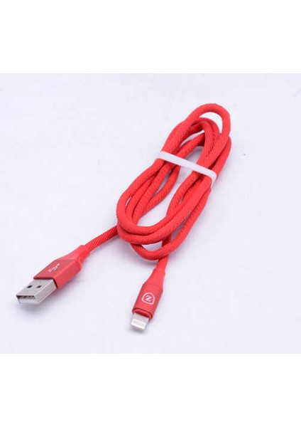 Kahverengi Metal Uçlu Lightning USB Kablo