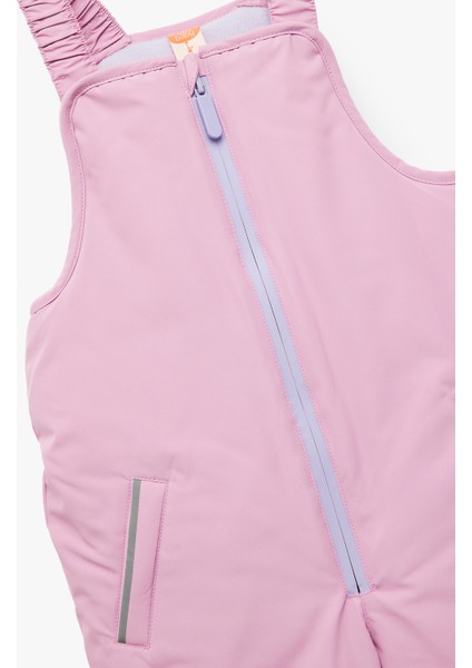 Kare Yaka Cep Detaylı Fermuarlı Oversize Kar Tulumu modelleri