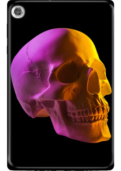 Lenovo Tab M10 TB-X306F Gen.2 Kılıf Tablet Için Desenli Silikon Kapak - Iskelet-Konsept