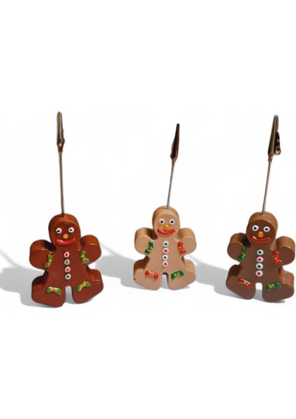 YILBAŞI NOTLUK, Kurabiye Adam Figürlü Notluk , Yılbaşı Hediyelikleri, 1 Adet fiyatları