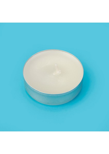 50'li Tealight Mum - Beyaz - 3,8 cm fırsatları