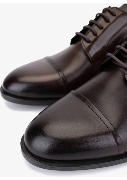 Erkek Hakiki Deri Kahverengi Klasik Ayakkabı 183 41660 Erk Ayk SK25-26 Kahve Dr/khv modelleri