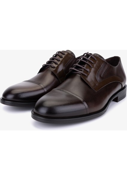 Erkek Hakiki Deri Kahverengi Klasik Ayakkabı 183 41660 Erk Ayk SK25-26 Kahve Dr/khv fırsatları