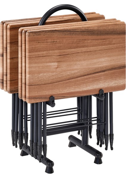 Hanedan Boyalı 6'lı Çanta Sehpa