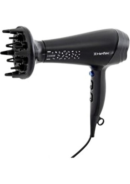 558B Saç Kurutma Makinesi 2200W Soğuk Hava Özelliği ve 2 Kademe Hız Ayarıyla fırsatları