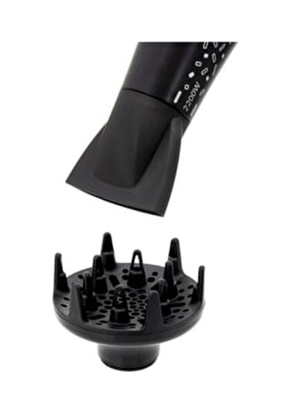 558B Saç Kurutma Makinesi 2200W Soğuk Hava Özelliği ve 2 Kademe Hız Ayarıyla