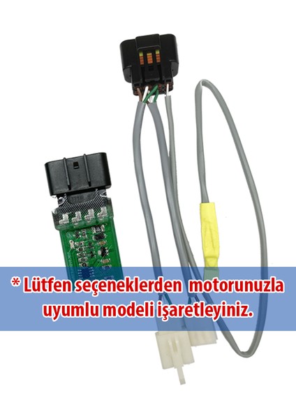 Qjmotor Uyumlu 13 Modlu Stop Çakar Modülü Uçak Kanadı Orijinal Soket F1 Stil Çakarlı Stop Devresi fiyatları