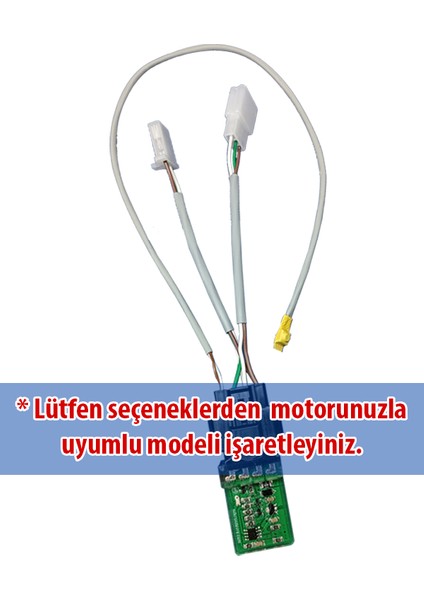 Qjmotor Uyumlu 13 Modlu Stop Çakar Modülü Uçak Kanadı Orijinal Soket F1 Stil Çakarlı Stop Devresi modelleri