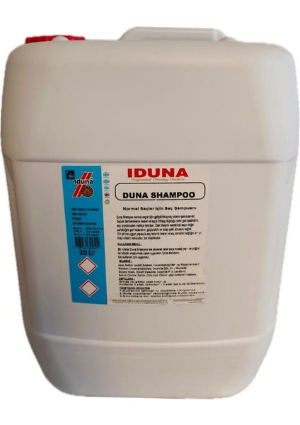 Duna Shampoo Normal Saçlar Için Saç Şampuanı 20L