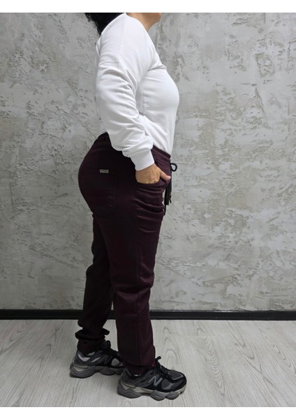 BYN-15000-BATTAL Beden Bayan Lastikli Pantolon fiyatları