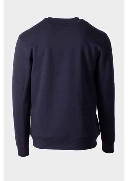 Erkek Sweatshirt Bisiklet Yaka Fermuar Detaylı Ncs Dsgn Lacivert 1669 indirimleri