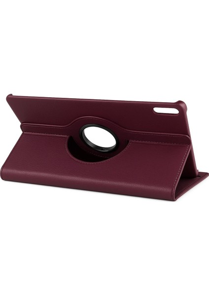 CPT05 Huawei Matepad 11 10.9 360 Tablet Deri Kılıf - Mürdüm fiyatları