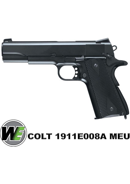 Airsoft Tabanca We Colt 1911 E008A Meu No Rail Version