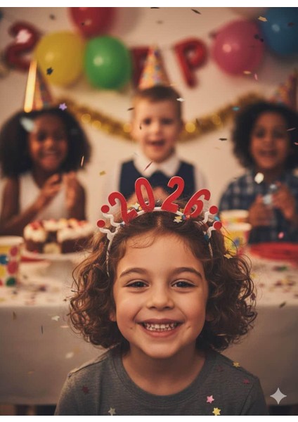 Yılbaşı Taç 2 Adet -2026YILBAŞI Tacı -Taç - Çoçuk Vebüyükleri Için Uygun fırsatları