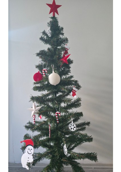 Çam Ağacı Süsü -18 Adet Elegant Obje-Toplarkar Taneleri modelleri