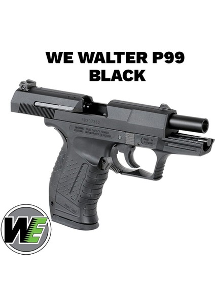 Airsoft Tabanca We Walther P99 Siyah WE-PX001-BK modelleri