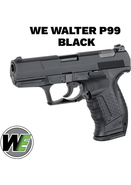 Airsoft Tabanca We Walther P99 Siyah WE-PX001-BK fırsatları