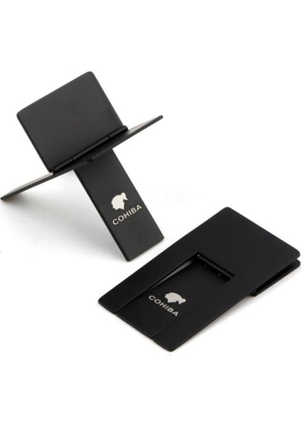 Siyah Puro Tutucu Sehpa