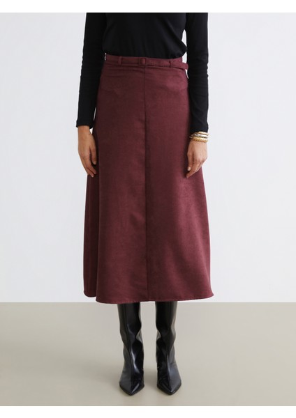 Beli Kemerli Süet Etek fiyatları