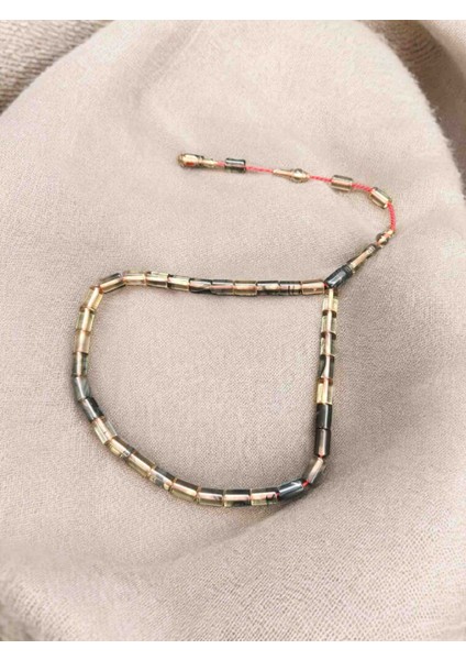 Full Kesme Model Ateş'i Kehribar Tesbih (Bilek Boy)