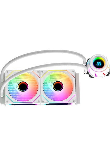 Blade 240W Argb 240MM Beyaz Işlemci Sıvı Soğutucu GB-LCS-BL240W