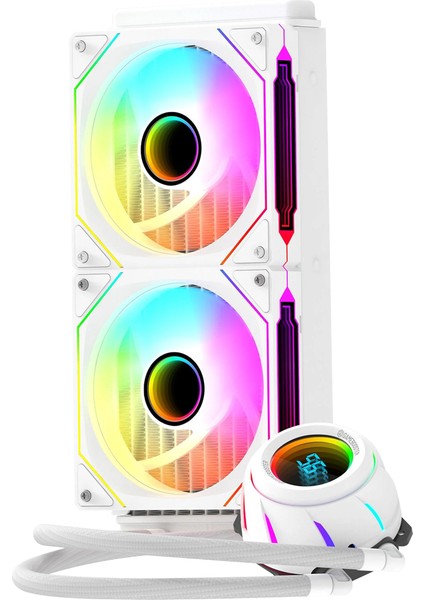 Blade 240W Argb 240MM Beyaz Işlemci Sıvı Soğutucu GB-LCS-BL240W fiyatları