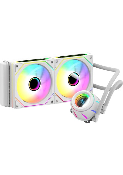 Blade 240W Argb 240MM Beyaz Işlemci Sıvı Soğutucu GB-LCS-BL240W modelleri