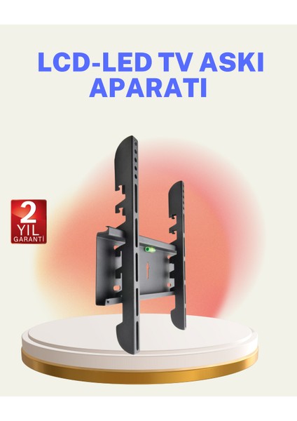 32 Inç LED Tv Duvar Askı Aparatı Dayanıklı Metal Kolay Montaj