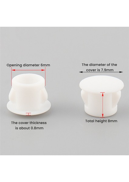 Boyutta Plastik Delik Tıkacı Çeşitleri Gömme Tip Geçmeli Kilitli Boru Delik Tıkacı Mobilya Direği Boru Ek Parçası Uç Kapağı (Yurt Dışından) modelleri