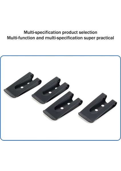 20 Adet Metal Kemer Klipsi Tokası Yaylı Kanca Kemer Klipsi 20 Çift Perçinli Kemer Çantası Deri Dıy (Siyah) (Yurt Dışından) indirimleri