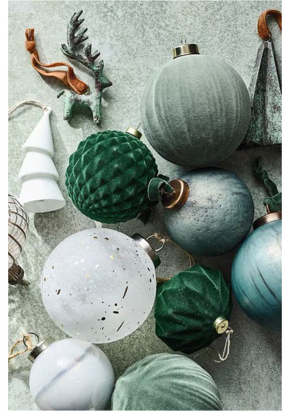 Verdigris Deer Christmas Tree Ornament Antik Görünümlü Geyik Süsü fiyatları