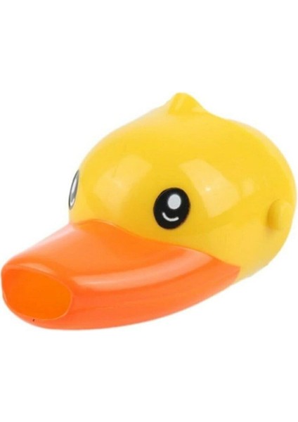 Çocuklar Için Eğitici ve Güvenli Musluk Uzatıcı Genişletici Başlık Aparatı Ördek Figürlü (5361)