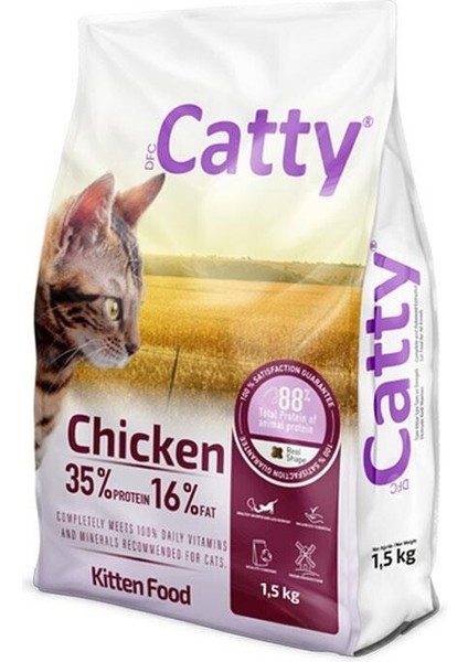 Tavuklu Yavru Kedi Maması 1,5 kg