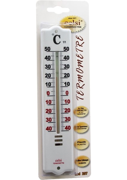 Plastik Derece Oda Termometresi (5361)